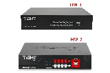 TiGHT AV DSP-AEC-1010-DA audio processor, front and rear views