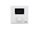 TiGHT AV ACP-ENC-OLED wall controller with display and rotary dial, front view