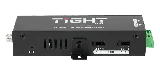 TiGHT AV AU-X2OPRO-DA Dante audio adapter, close-up of enclosure and connectors
