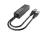 TiGHT AV AU-X2I-DA Dante audio adapter with looped XLR input leads