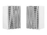 TiGHT AV SPK1-AW560SP-WH white speaker pair, front view