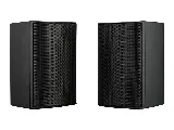 TiGHT AV SPK1-AW560SP-BL black speaker pair, front view