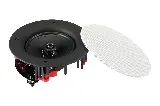 TiGHT AV SPK1-C650T-WH ceiling speaker with removable white grille
