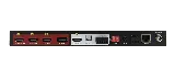 TiGHT AV SW-H411A HDMI switcher, close-up of rear connections