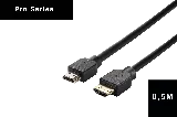 TiGHT AV HDMI-M/M-PRO-0.5 cable, front view