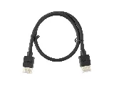 TiGHT AV HDMI-M/M-FLEX-0.5 cable, angled view