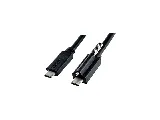 TiGHT AV USBC-M/MLOCK-FLEX-1 cable, front view