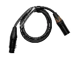 TiGHT AV XLR-M/F-1.5 cable, rear view