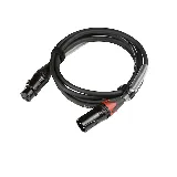 TiGHT AV XLR-M/F-2 cable, angled view