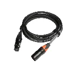 TiGHT AV XLR-M/F-3 cable, angled view
