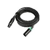 TiGHT AV XLR-M/F-5 cable, angled view