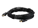 TiGHT AV HDMI2-M/M-FLEX-AOC-10 cable, angled view