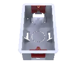 TiGHT AV IWBB-2G professional AV product, rear view