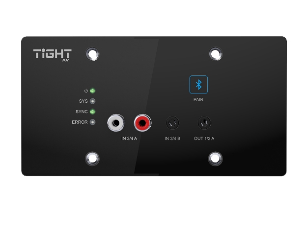 Picture of BLUETOOTH DANTE WALL INTERFACE, BLACK