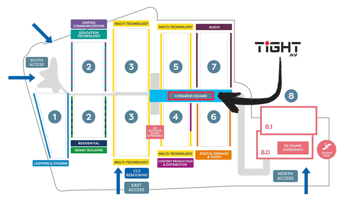 MEET US AT ISE!