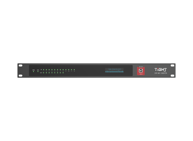 Picture of DSP-AEC-3026-DA | Audio DSP with AEC, 12-In/8-Out Analog, 16-In/16-Out Dante and 2x2 USB